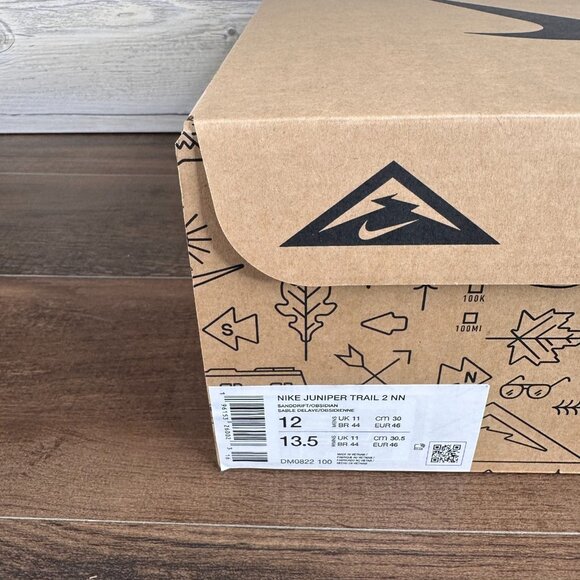 Nike Juniper Trail 2 NN Mens Size 12 Sanddrift Mineral Teal DM0822 100 - Picture 9 of 9